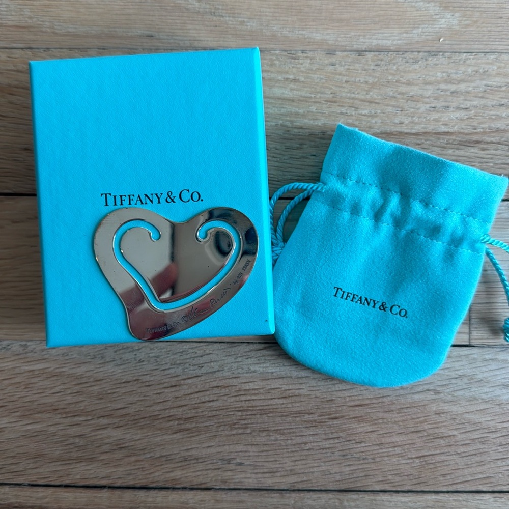 Tiffany & Co Heart Bookmark